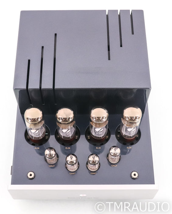PrimaLuna ProLogue Four Stereo Tube Power Amplifier; Silver