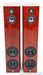 LSA 20 Statement Floorstanding Speakers; Chocolate Rosewood Laquer Pair