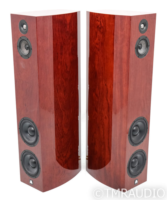 LSA 20 Statement Floorstanding Speakers; Chocolate Rosewood Laquer Pair