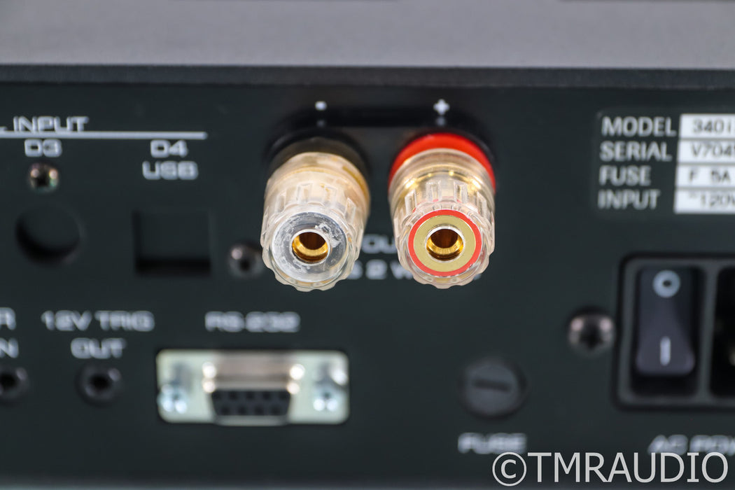 SimAudio Moon 340i X Stereo Integrated Amplifier; Black; Remote (No Phono)