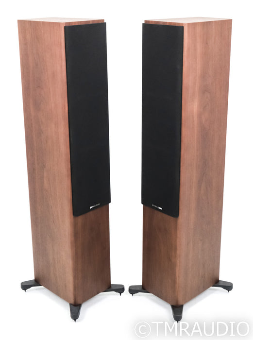 Dynaudio Evoke 50 Floorstanding Speakers; Walnut Wood Pair