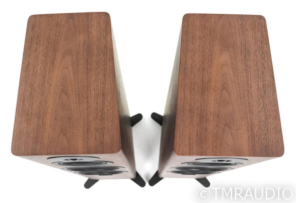 Dynaudio Evoke 50 Floorstanding Speakers; Walnut Wood Pair