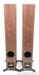 Dynaudio Evoke 50 Floorstanding Speakers; Walnut Wood Pair