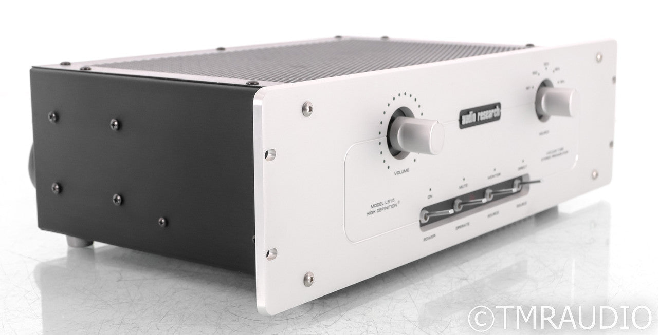 Audio Research LS15 Stereo Tube Preamplifier; Remote; Silver; LS-15