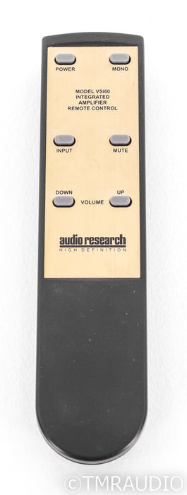 Audio Research VSi60 Stereo Tube Integrated Amplifier; VSi-60; Remote