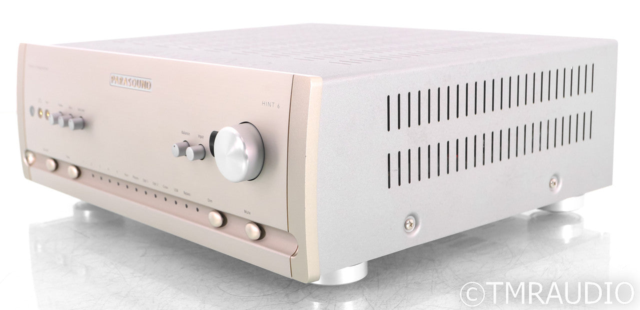 Parasound Halo Hint 6 Stereo Integrated Amplifier; Remote; D/A Converter