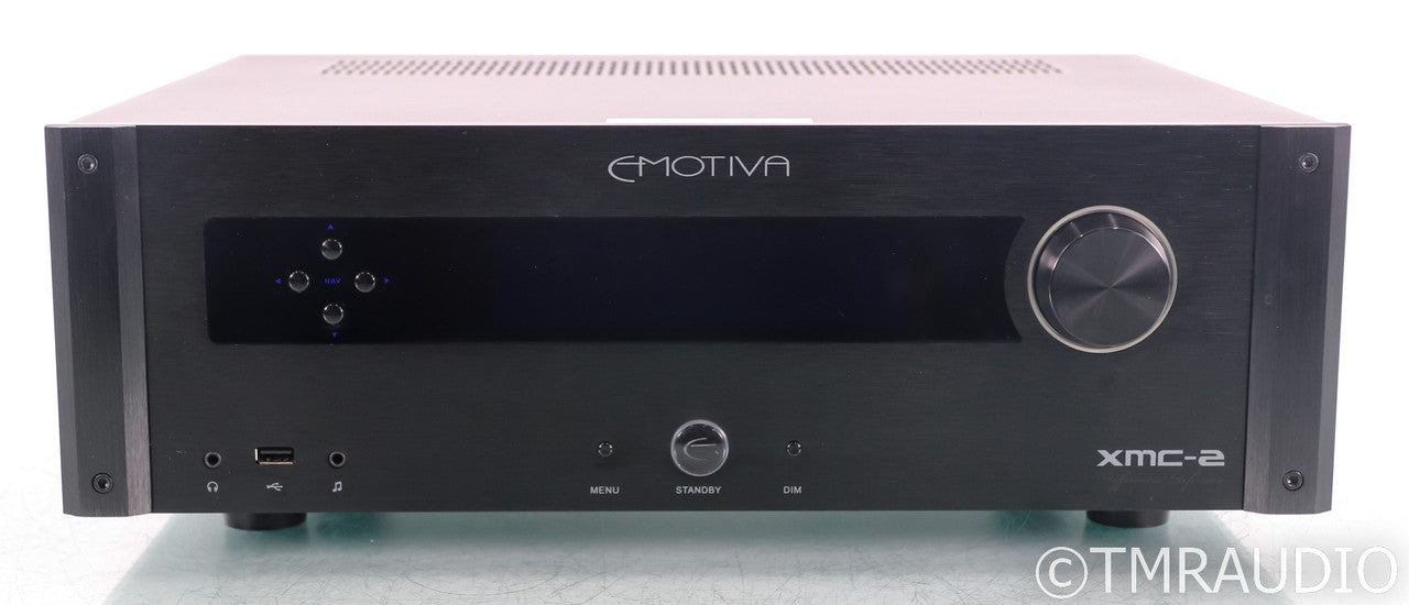 Emotiva XMC-2 16 Channel Home Theater Processor; Remote; Black; XMC-2