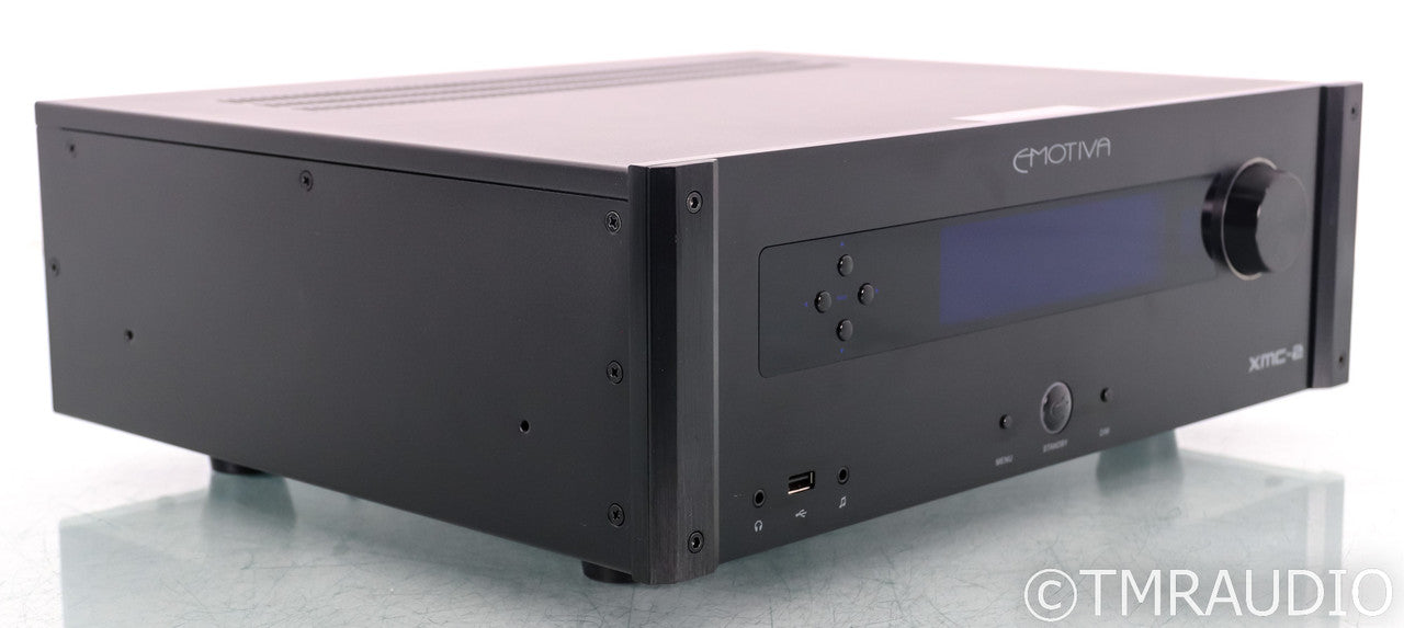 Emotiva XMC-2 16 Channel Home Theater Processor; Remote; Black; XMC-2