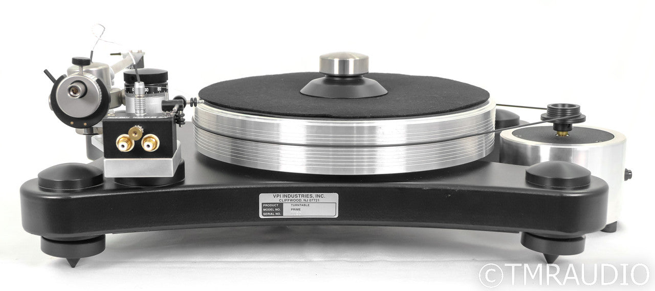 VPI Prime Turntable; JMW Memorial Tonearm; Dynavector XX-2 MKII Cartridge; Black