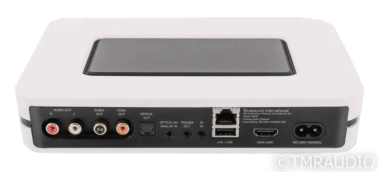 Bluesound Node Wireless Network Streamer; White; N130 (Current Version)