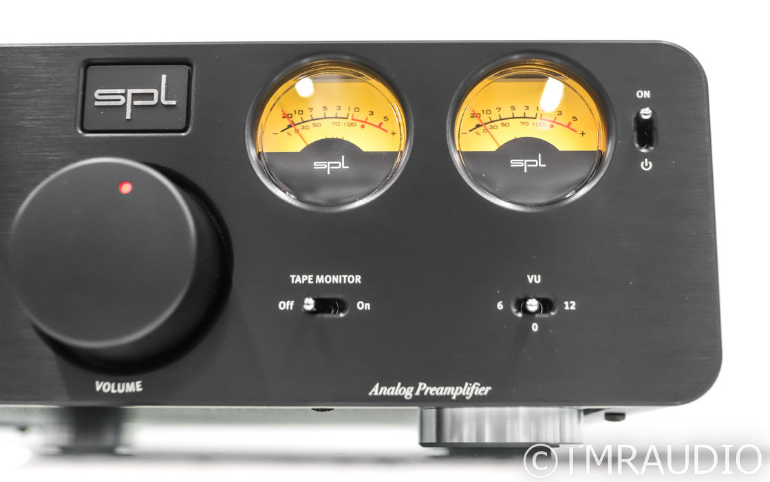 SPL Elector Stereo Preamplifier; Black