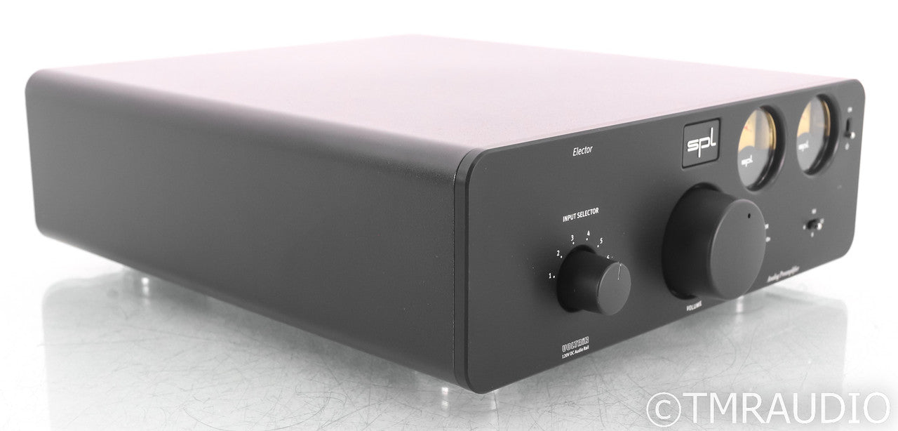 SPL Elector Stereo Preamplifier; Black