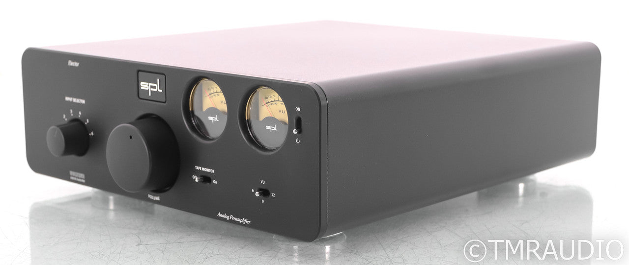 SPL Elector Stereo Preamplifier; Black