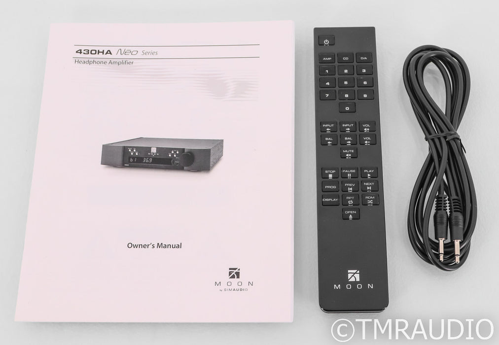 Simaudio Moon 430HA Headphone Amplifier / DAC; 430-HA; Remote; USB