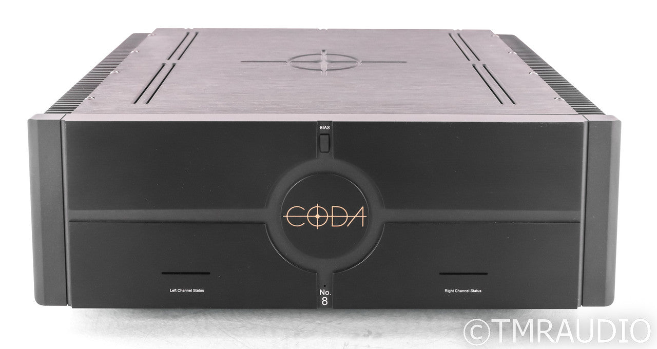 Coda Continuum No. 8 V3 Stereo Power Amplifier