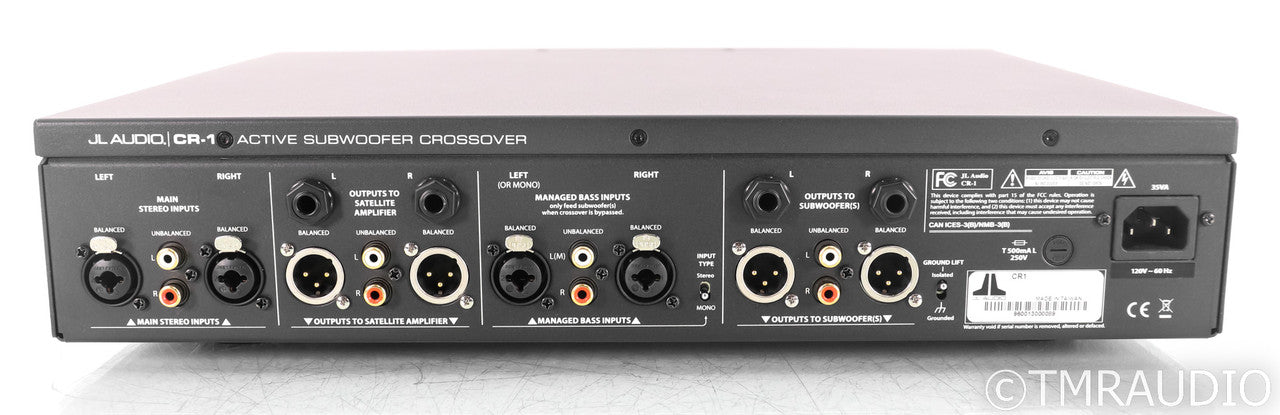 JL Audio CR-1 Active Subwoofer / Satellite Crossover; CR1