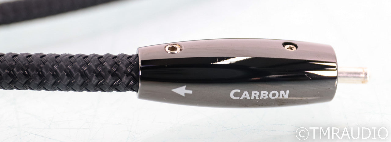 AudioQuest Carbon RCA Digital Coaxial Cable; Single 1m Interconnect