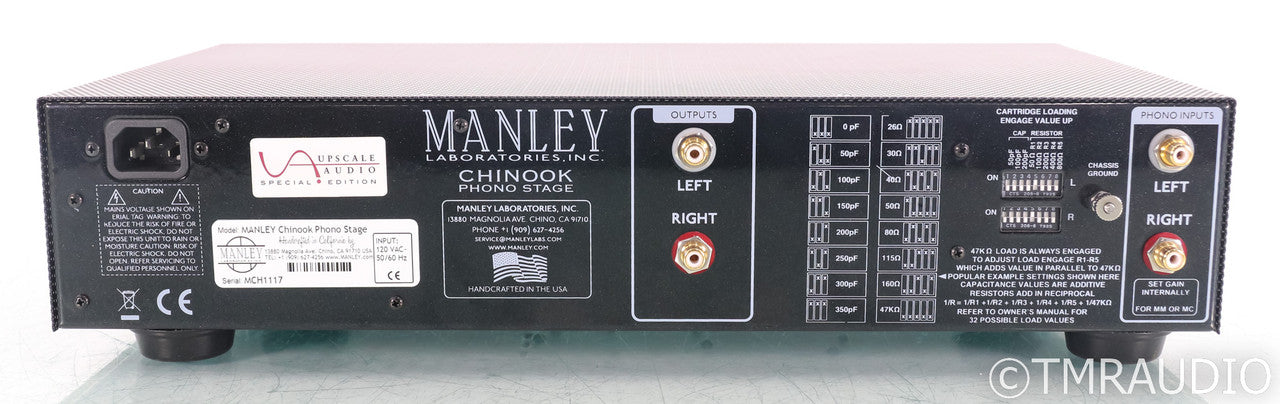 Manley Chinook MM / MC Tube Phono Preamplifier