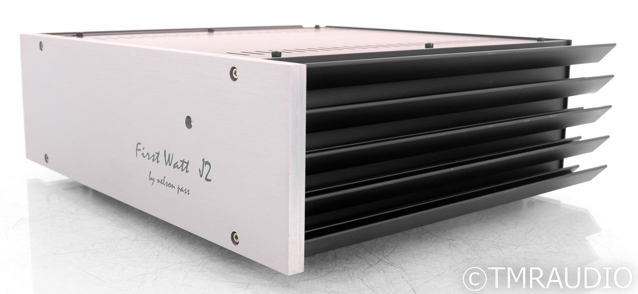 First Watt J2 Stereo Power Amplifier; Nelson Pass; Silver