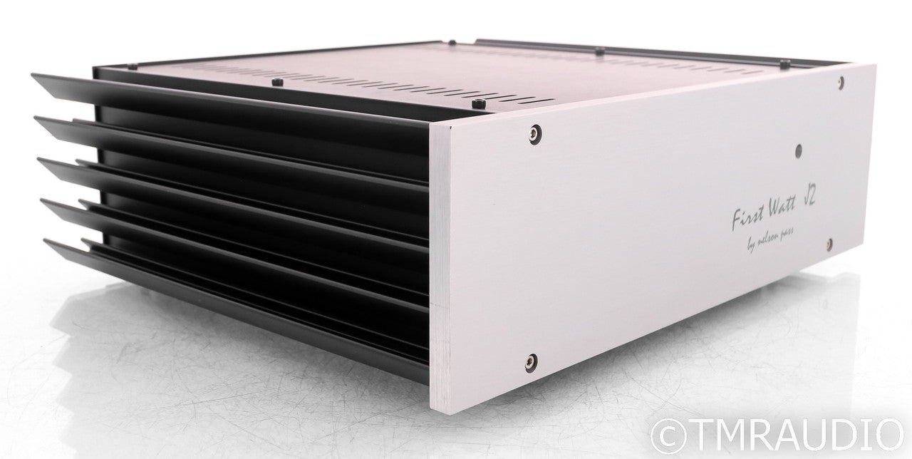 First Watt J2 Stereo Power Amplifier; Nelson Pass; Silver
