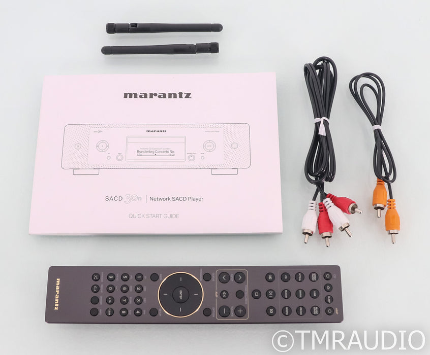 Marantz SACD 30n Wireless Streamer / SACD / CD Player; Remote; 30-N; Black