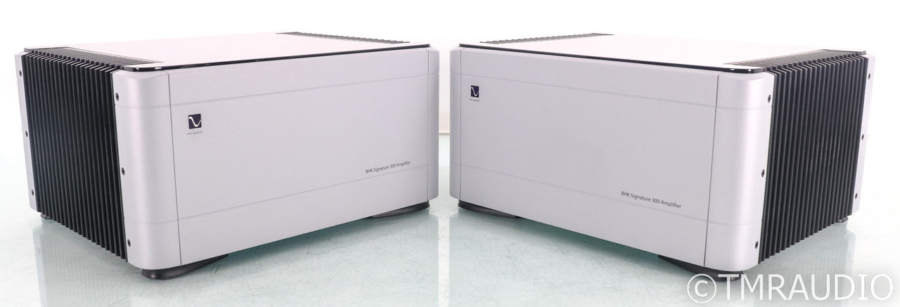 PS Audio BHK Signature 300 Hybrid Mono Power Amplifiers; Silver Pair (Used)