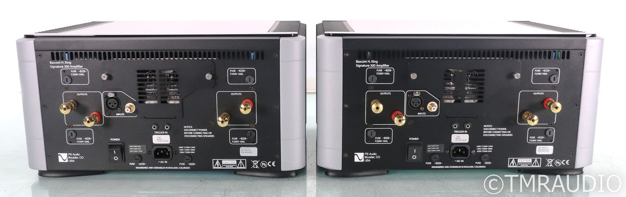 PS Audio BHK Signature 300 Hybrid Mono Power Amplifiers; Silver Pair (Used)