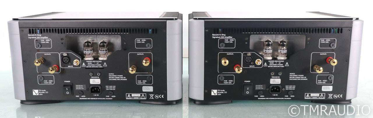 PS Audio BHK Signature 300 Hybrid Mono Power Amplifiers; Silver Pair (Used)