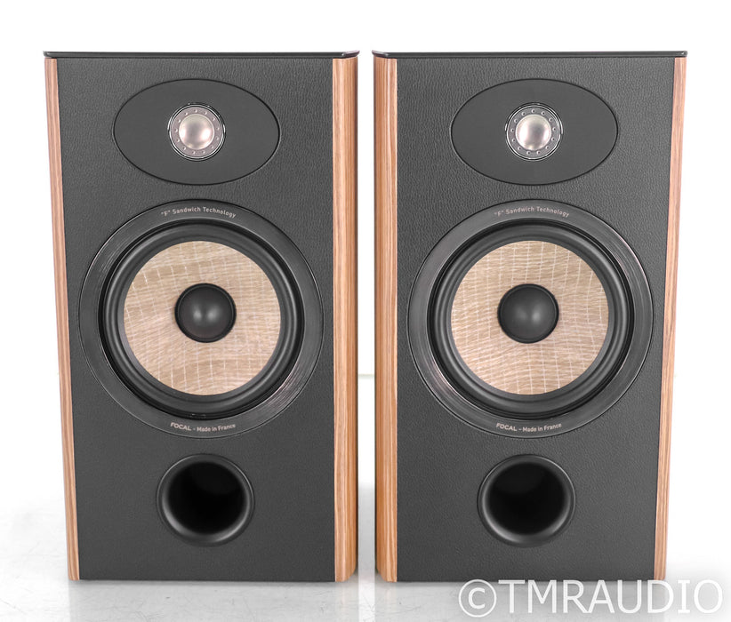 Focal Aria 906 Bookshelf Speakers; Prime Walnut Pair (Open Box)