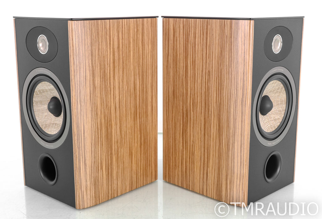 Focal Aria 906 Bookshelf Speakers; Prime Walnut Pair (Open Box)