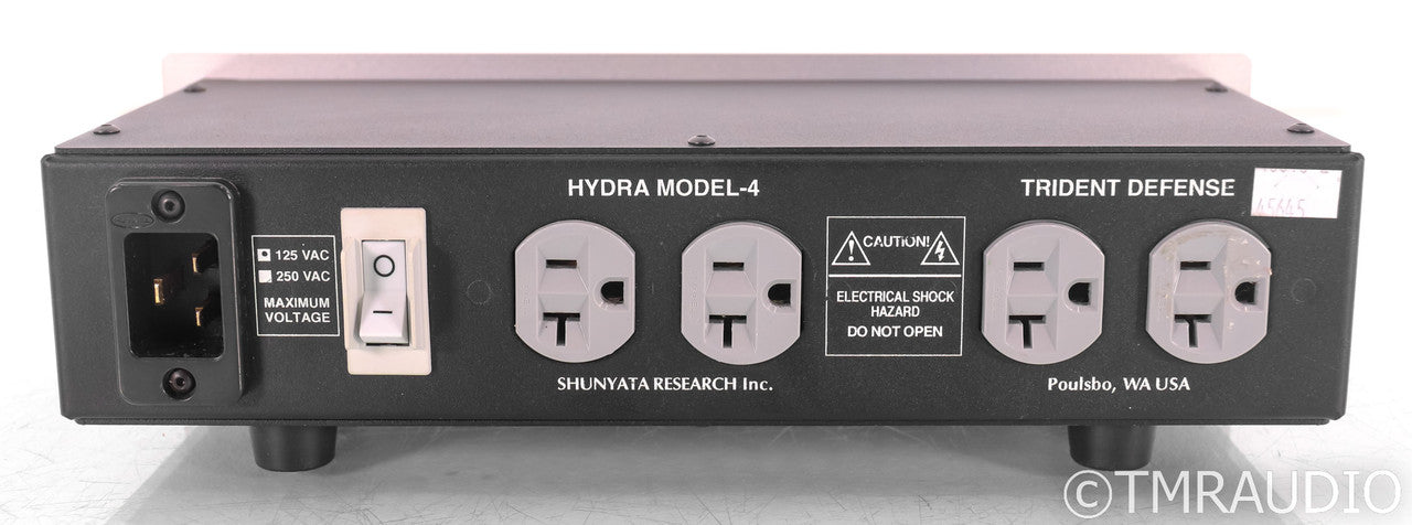 Shunyata Research Hydra Model-4 AC Power Line Conditioner; Hydra 4; Silver