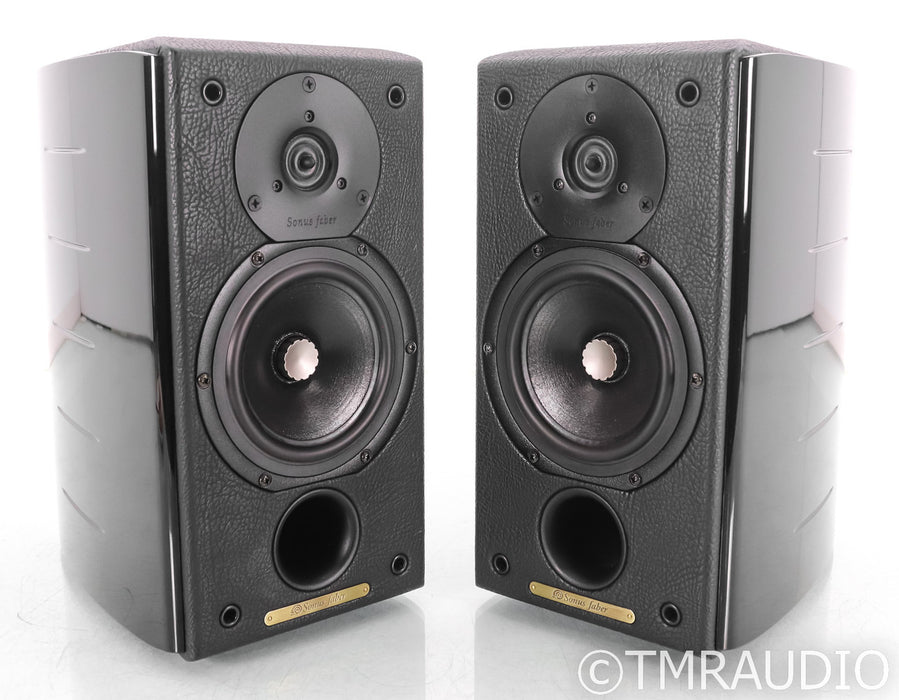 Sonus Faber Concertino Domus Bookshelf Speakers; Black Pair