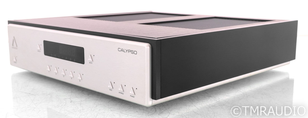 Aesthetix Calypso Eclipse Stereo Tube Preamplifier; Silver; Remote