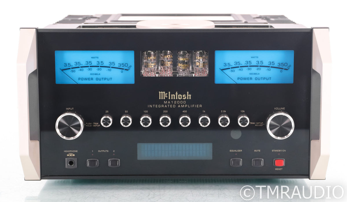 McIntosh MA12000 Stereo Tube Hybrid Integrated Amplifier; MA-12000;Remote; USB