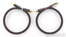 Clarus Crimson RCA Cables; 0.5m Pair Interconnects