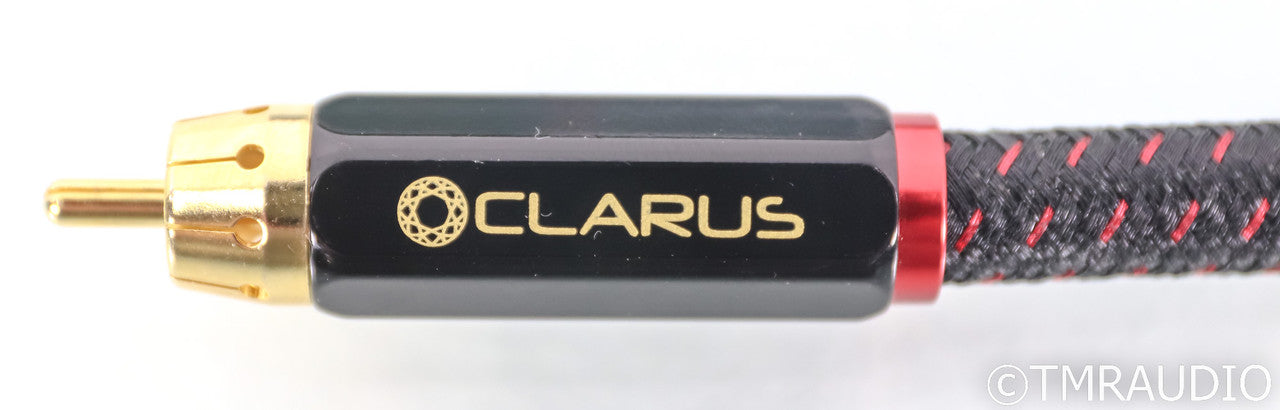 Clarus Crimson RCA Cables; 0.5m Pair Interconnects