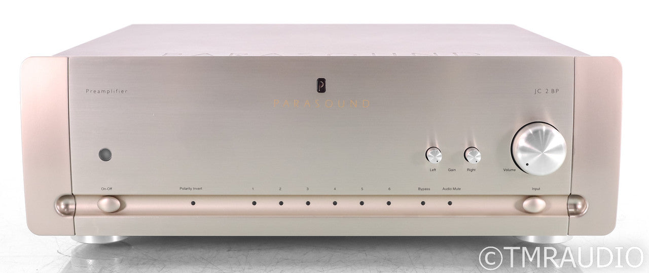 Parasound Halo JC2 BP Stereo Preamplifier; Silver; Remote