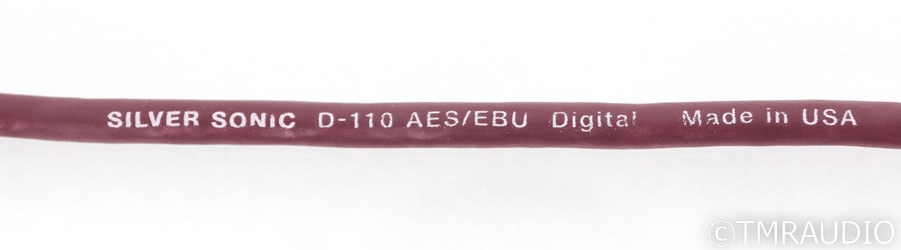DH Labs Silver Sonic D-110 Digital XLR Cable; Single 1.5m AES/EBU Interconnect
