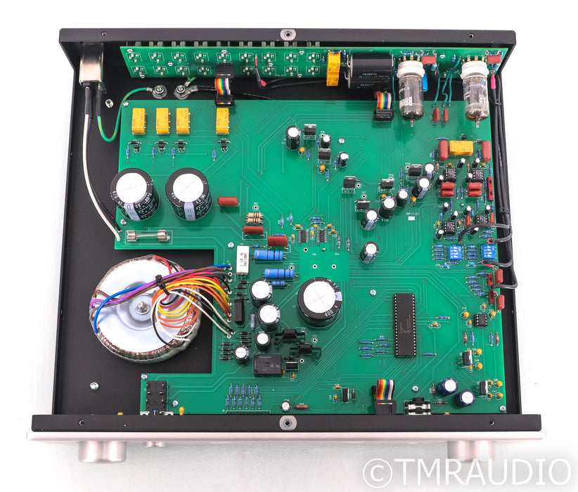 Rogue Audio RP-1 Stereo Tube Hybrid Preamplifier; RP1; Silver; Remote