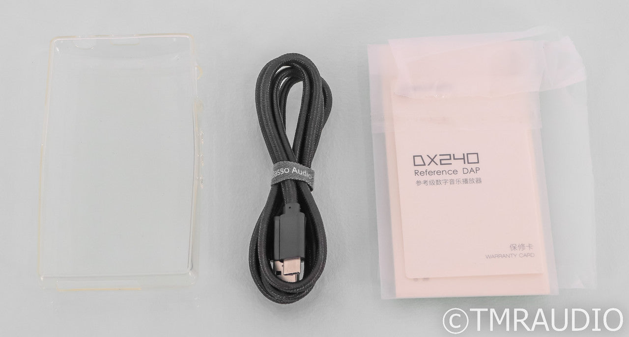 iBasso DX240 Portable Headphone Amplifier; DX-240; Bluetooth; 64GB; AMP1 MK3