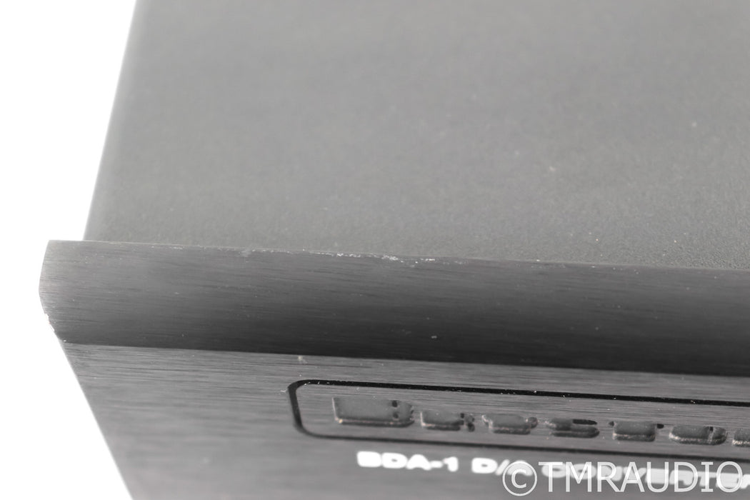 Bryston BDA-1 DAC; Black; 17" Faceplate; BDA1