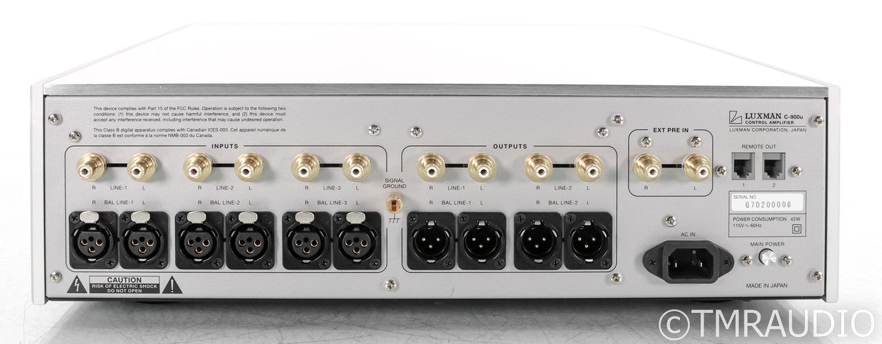Luxman C900u Preamplifier; C-900u; Remote