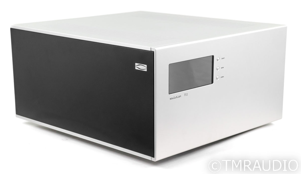 Soulution 711 Stereo Power Amplifier; Silver