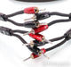 AudioQuest Castle Rock Speaker Cables; 10ft Pair; 72v DBS