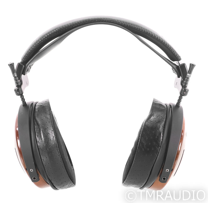 ZMF Auteur Open Back Headphones; Black Limba Wood