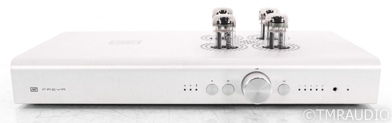 Schiit Audio Freya+ Stereo Tube Hybrid Preamplifier; Silver; Remote