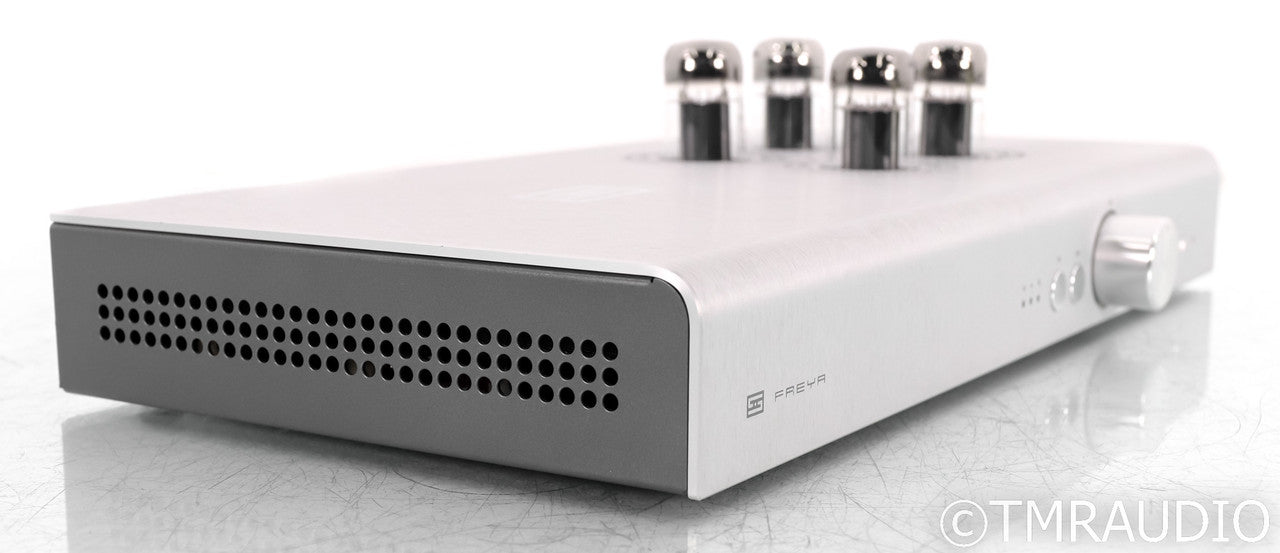 Schiit Audio Freya+ Stereo Tube Hybrid Preamplifier; Silver; Remote