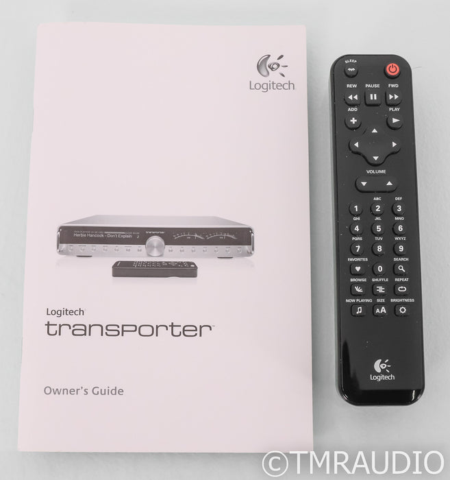 Logitech Transporter Wireless Network Music Player; Remote; Roon Ready