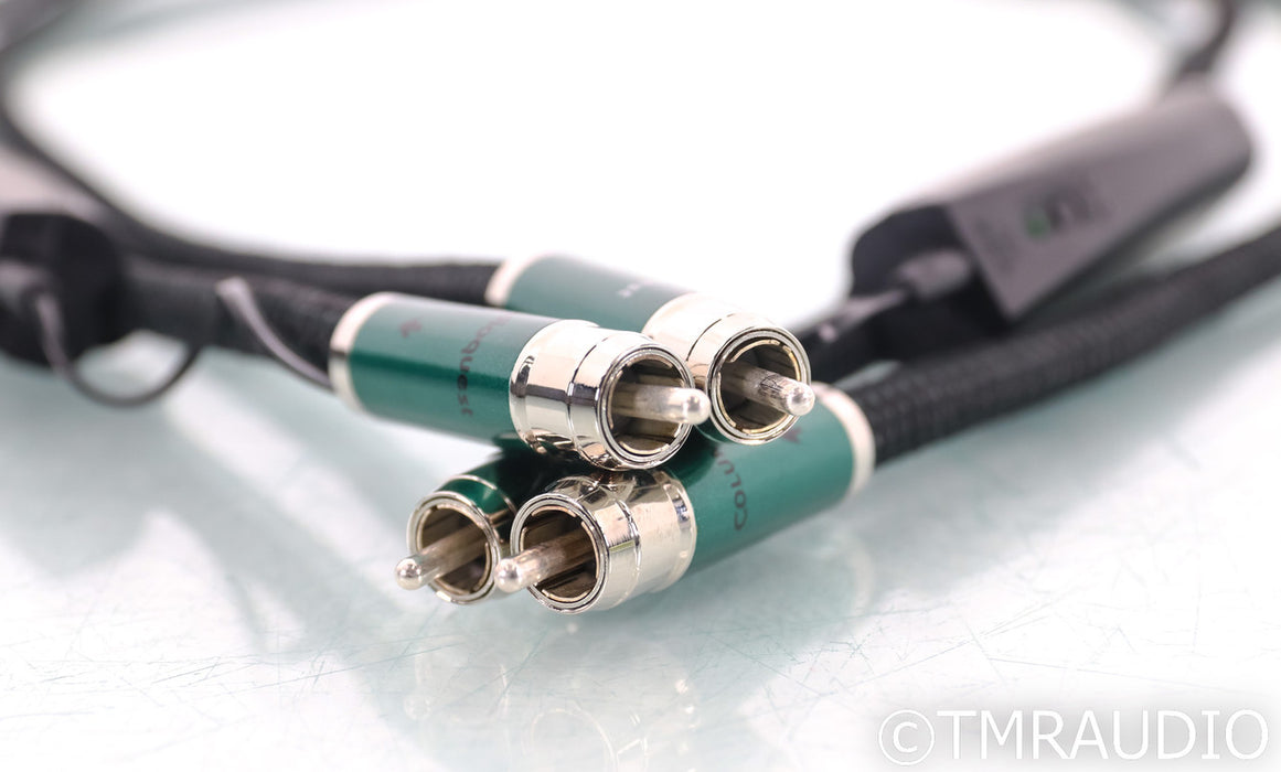 AudioQuest Columbia RCA Cables; 1.5m Pair Interconnects; 72v DBS