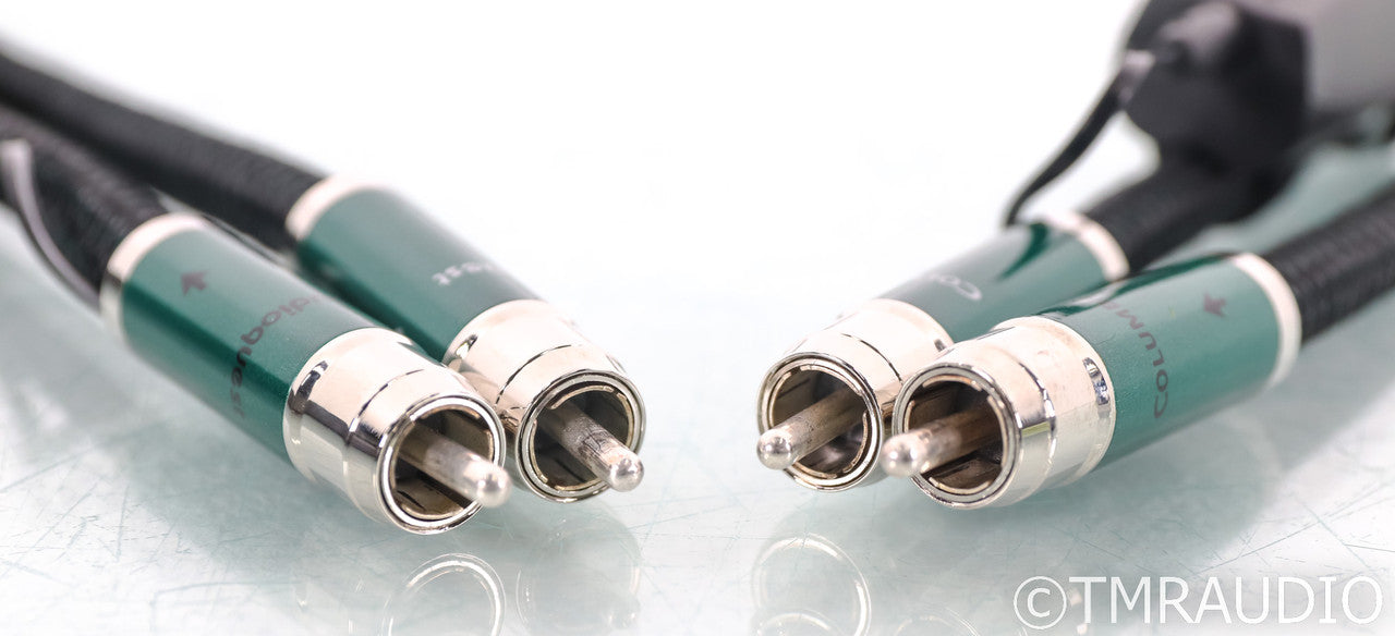 AudioQuest Columbia RCA Cables; 1.5m Pair Interconnects; 72v DBS